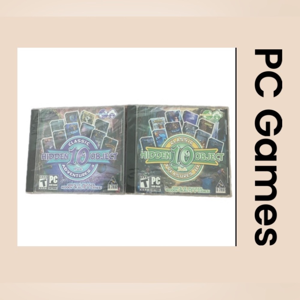 2 Hidden Object 10 Pack Classic Adventure Games